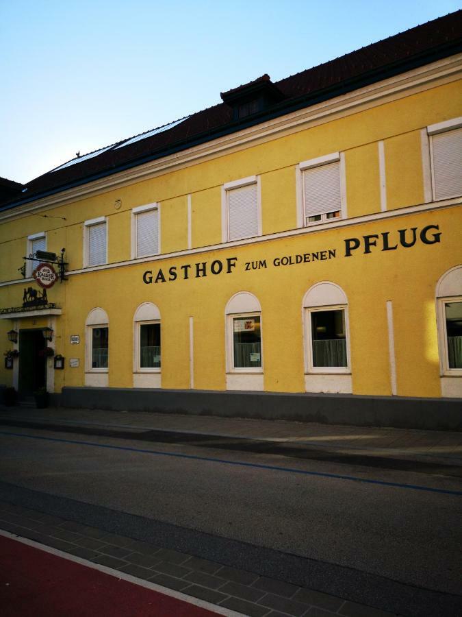 Gasthof Zum Goldenen Pflug อัมชเตทเทิน ภายนอก รูปภาพ